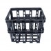 PLASTIC STACKABLE GENERAL PURPOSE CRATE - BLACK
